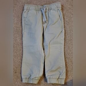 Old Navy Kids Stretch Light Khaki Jogger Pants